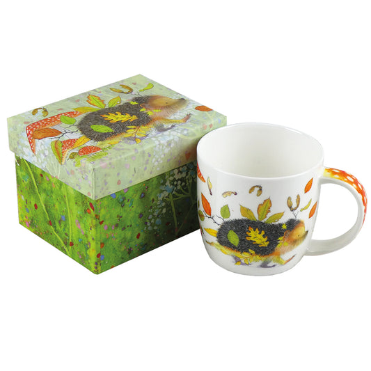 Bone China Mugs - Hedgehog - MUG67 - Gift Boxed