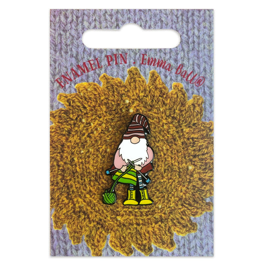 Enamel Pins - Knitting Gnomes - PIN47 - Emma Ball