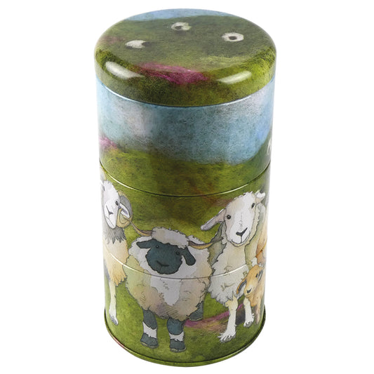 Tall Stacker Tins - Felted Sheep - T279 - Emma Ball