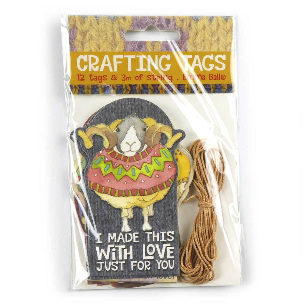 Crafting and Gift Tags - Sheep in Sweaters - TAG01 - Emma Ball