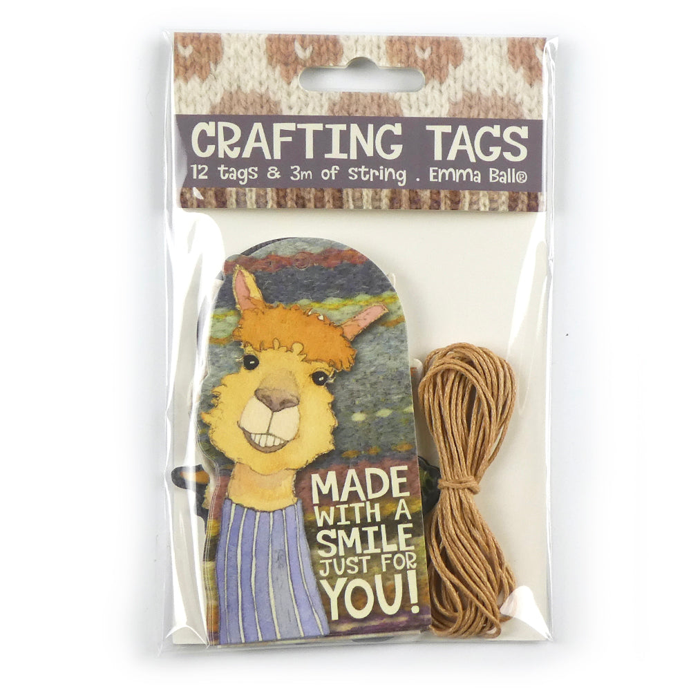 Crafting and Gift Tags - Alpacas - TAG05 - Emma Ball