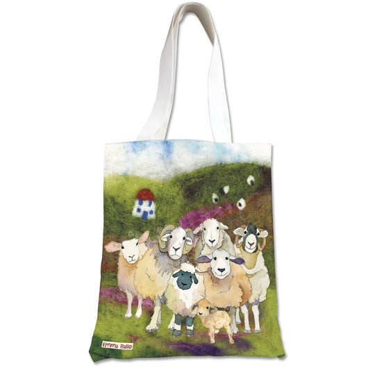 Tote Bag - Felted Sheep - TOTE11 - Emma Ball