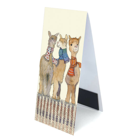Magnetic Book Marks - Alpacas - BMOTW - Emma Ball