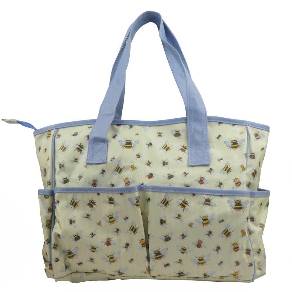 Large Oilskin Bag - Bees - CF73 - Emma Ball