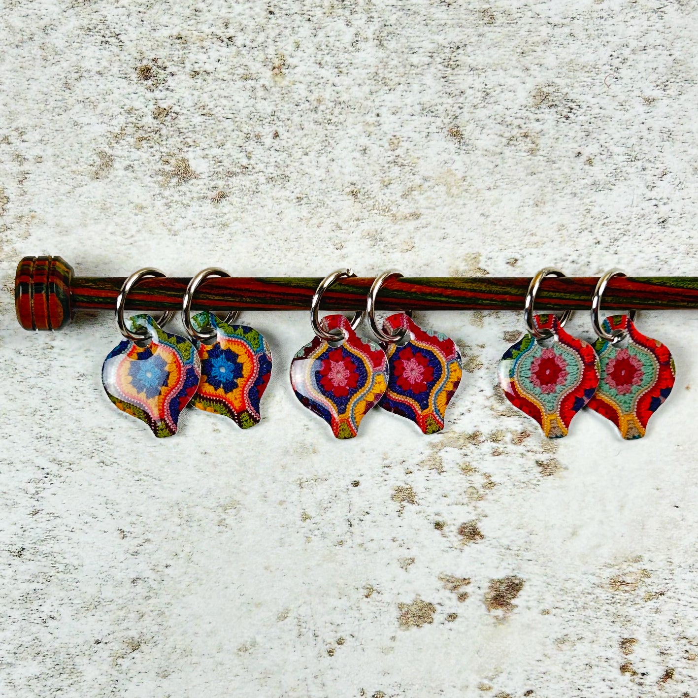 Knitting Stitch Markers - Mystical Lanterns - KN20 - Emma Ball