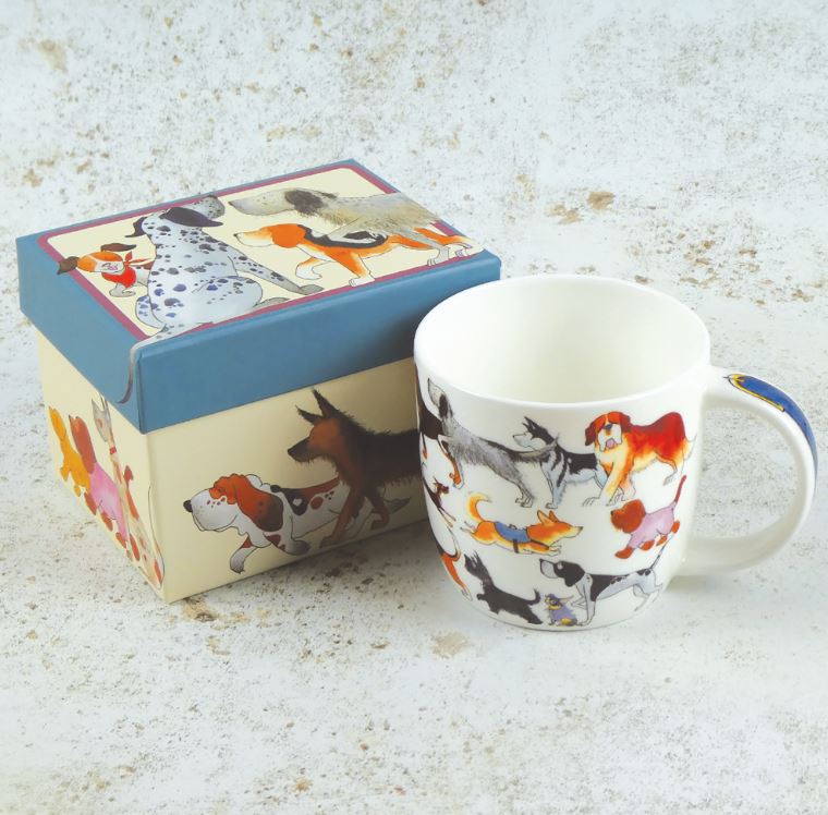 Bone China Mugs - Paw Club - MUG85 - Gift Boxed