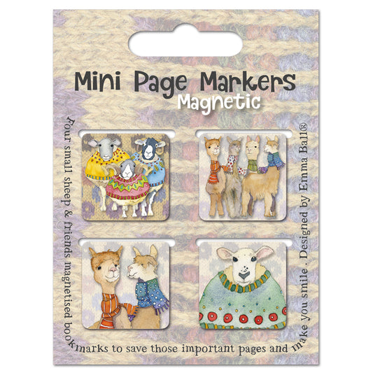 Mini Page Markers - Sheep and other Woollies - PM04 - Emma Ball