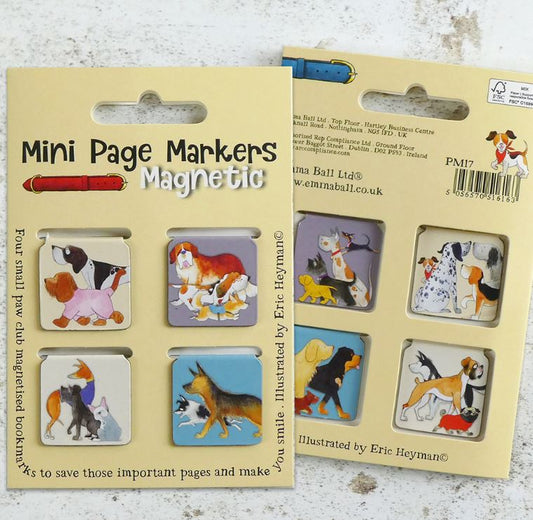 Mini Page Markers - Paw Club - PM17 - Emma Ball
