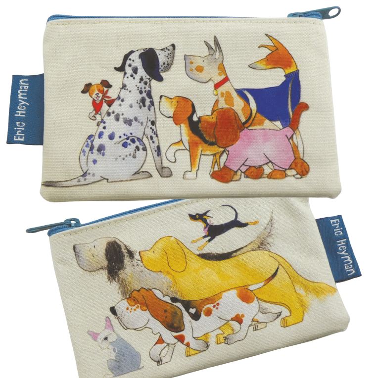Small Zip Purse - Paw Club - PU41 - Emma Ball