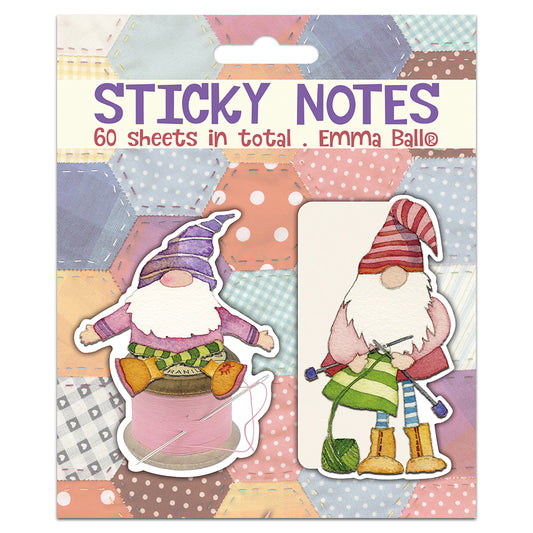 Sticky Note Pads - Crafting Gnomes - SN09 - Emma Ball