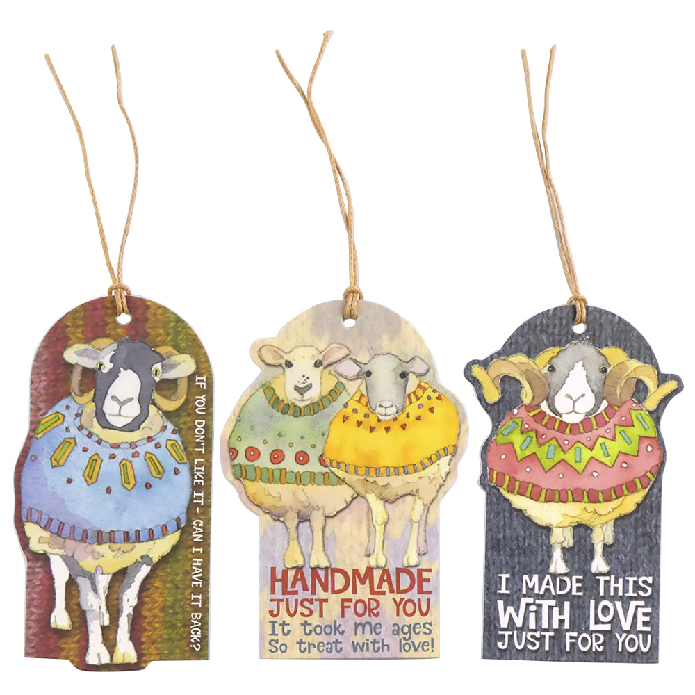 Crafting and Gift Tags - Sheep in Sweaters - TAG01 - Emma Ball
