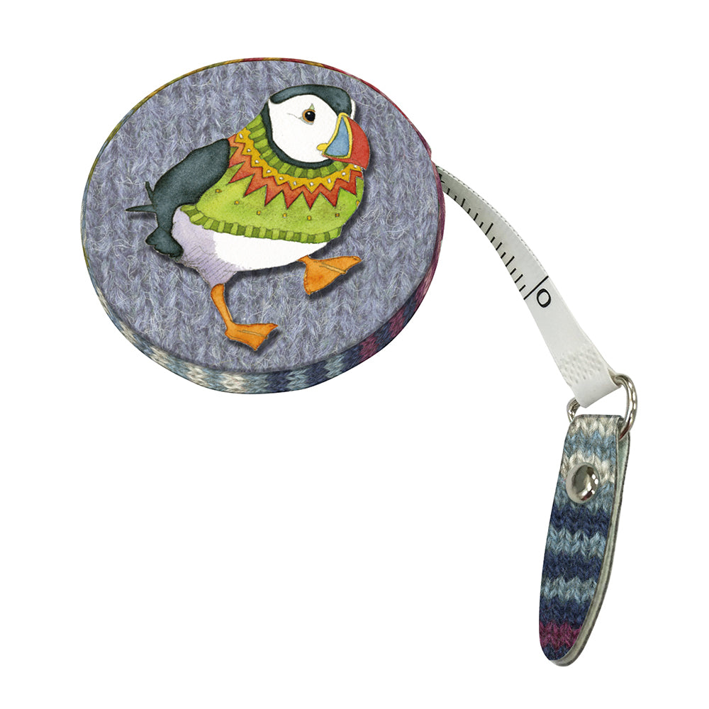 Tape Measures - Woolly Puffins - TAPE02 - Emma Ball