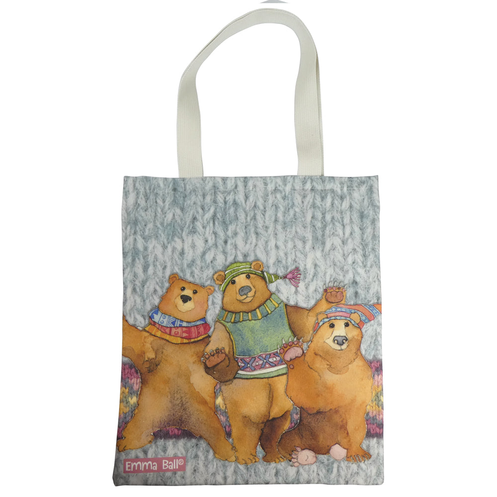Tote Bag - Woolley Bears - TOTE23 - Emma Ball