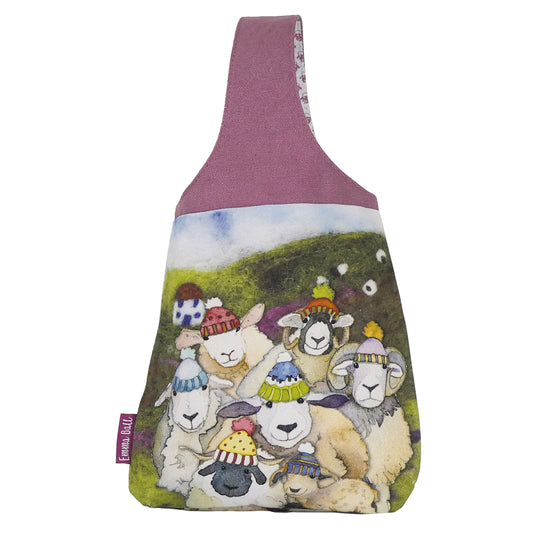 Small Wrist Bags - Happy Sheep - WRIST06 - Emma Ball