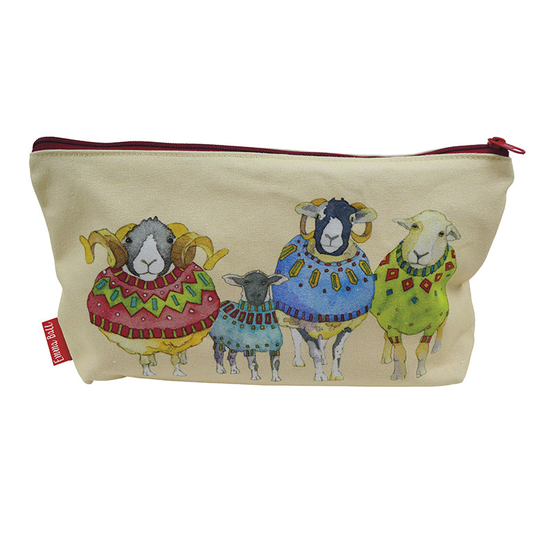 Zipped Pouch - Sheep in Sweaters - ZP02 - Emma Ball