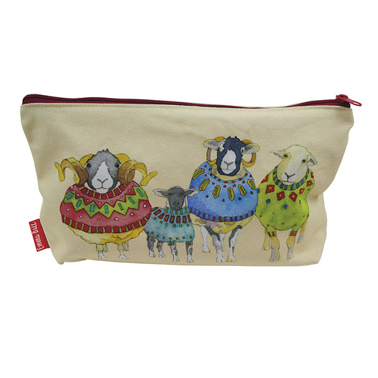 Zipped Pouch - Sheep in Sweaters - ZP02 - Emma Ball