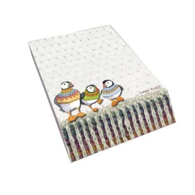Slant Pads - Woolly Puffins - Emma Ball